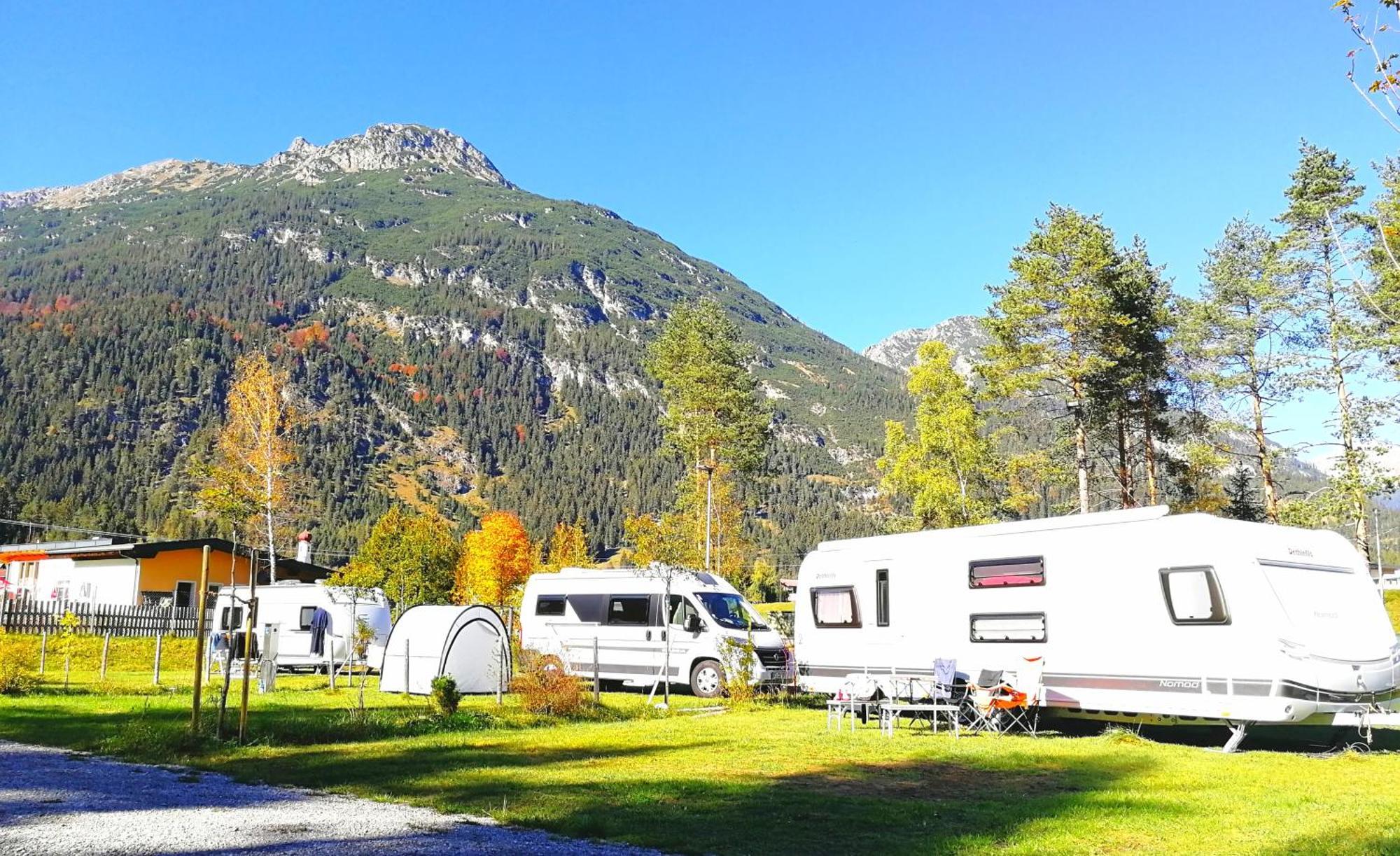Camping Lechtal Vorderhornbach Exteriér fotografie
